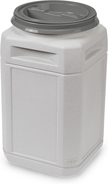 Airtight Dog Food Storage Container – 13 Gal, up to 54 lb Capacity – Cat and Dog Food Container with Twist Lid & Handles – BPA-Free, Made in USA