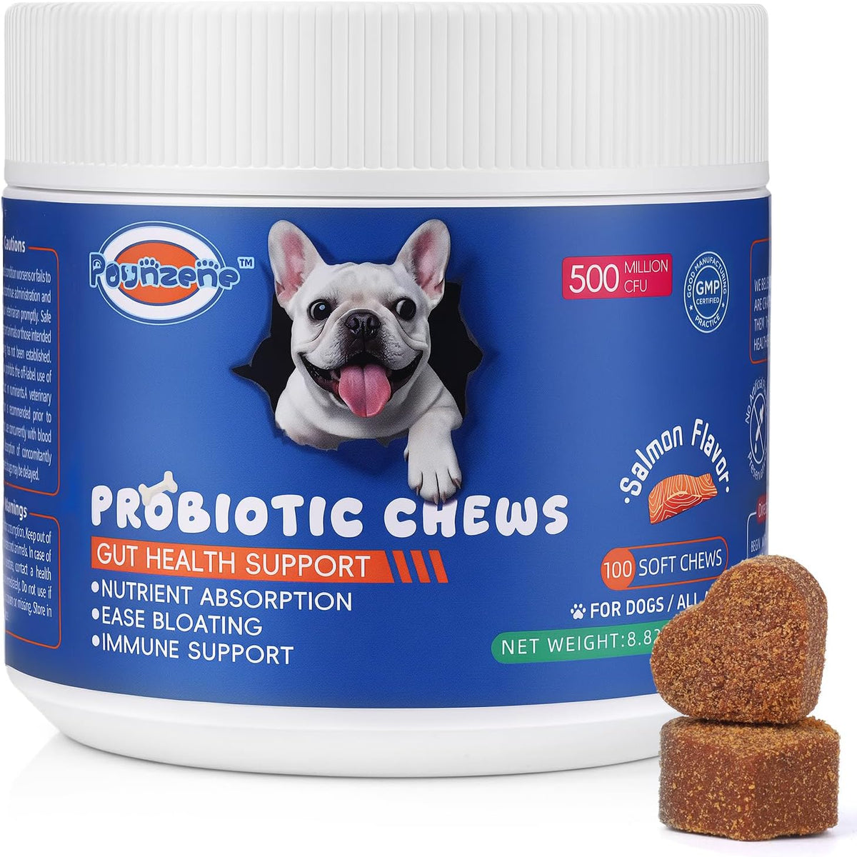 Dog Allergy Itch Chew, Skin Relief & Seasonal Support, Bacon 120ct