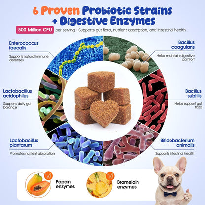 Dog Allergy Itch Chew, Skin Relief & Seasonal Support, Bacon 120ct