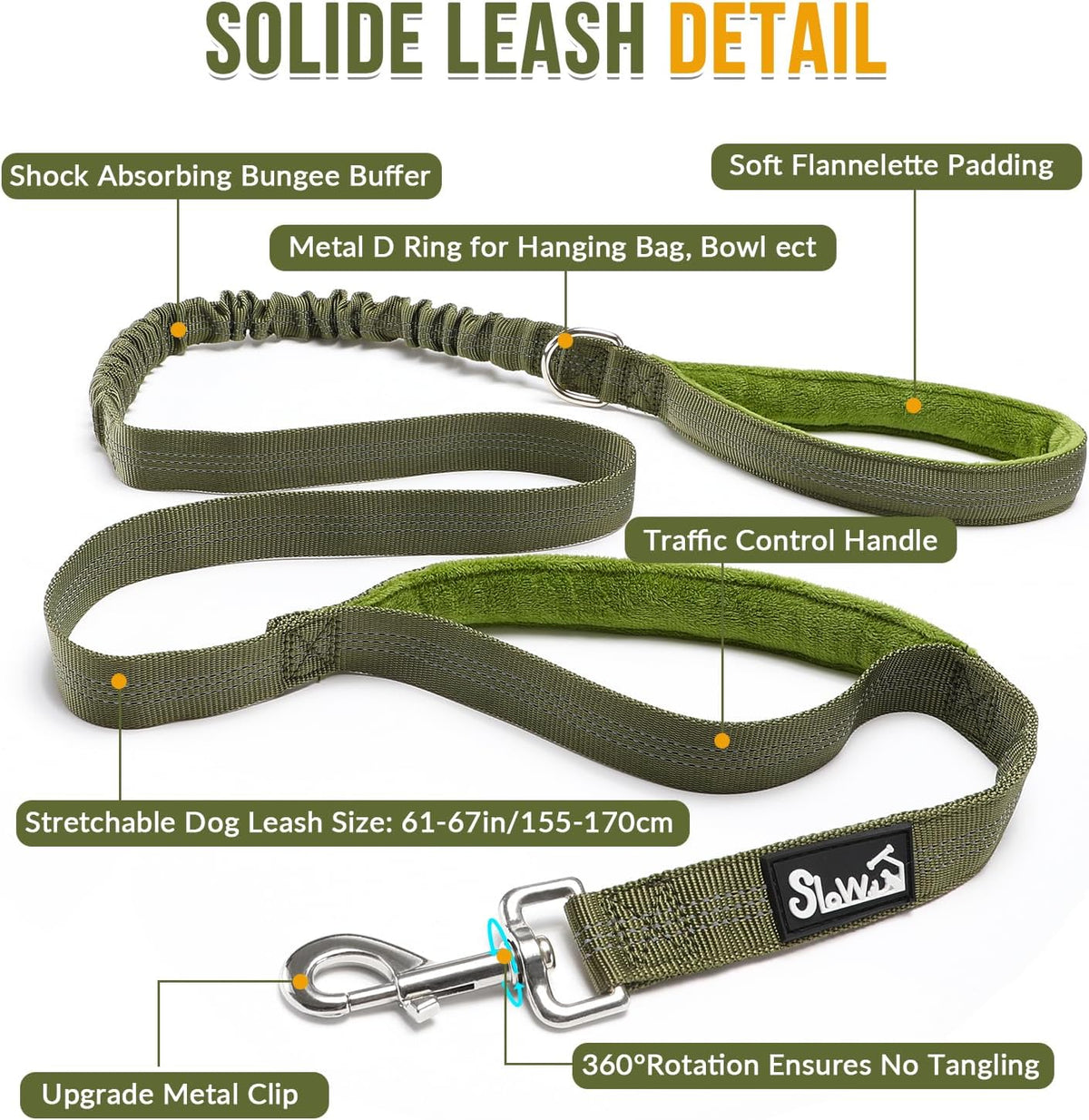 No Pull Dog Harness and Leash Set - Heavy Duty, Soft Padded