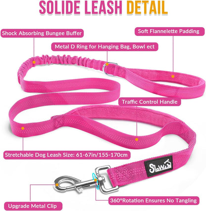 No Pull Dog Harness and Leash Set - Heavy Duty, Soft Padded
