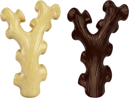 2 Pack Dog Chew Toys for Aggressive Chewers,Boredom and Stimulating Best Dog Toys for Medium/Large Breed,Tough Almost Indestructible Dog Bones for Teeth Cleaning and Training