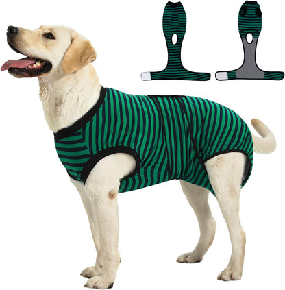 Recovery Suit for Dogs Cats After Surgery, Cone Alternative, Pink, M