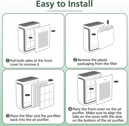Vital 200S Pet Care Replacement Filter for LEVOIT Vital 200S-P Air Purifier