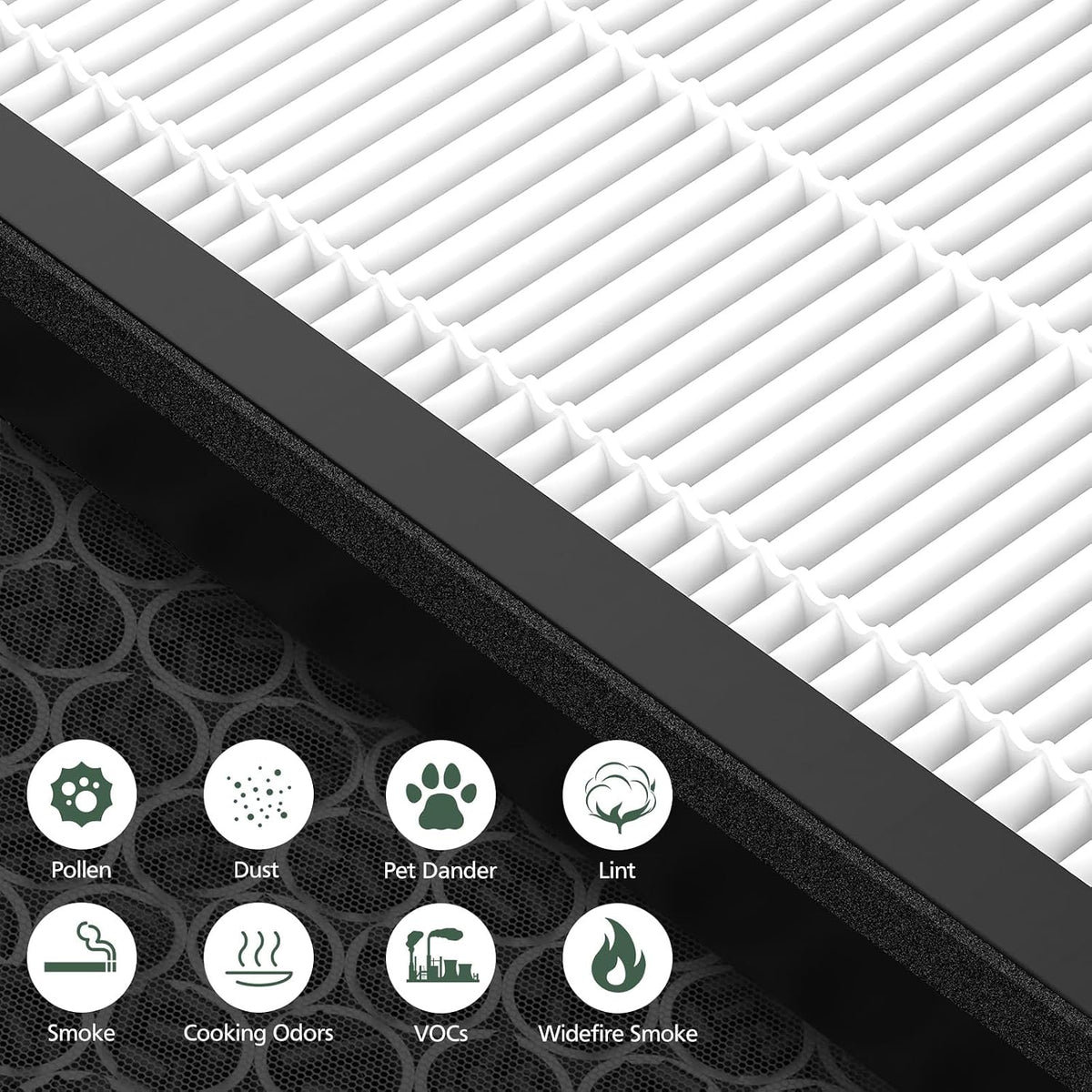 Vital 200S Pet Care Replacement Filter for LEVOIT Vital 200S-P Air Purifier