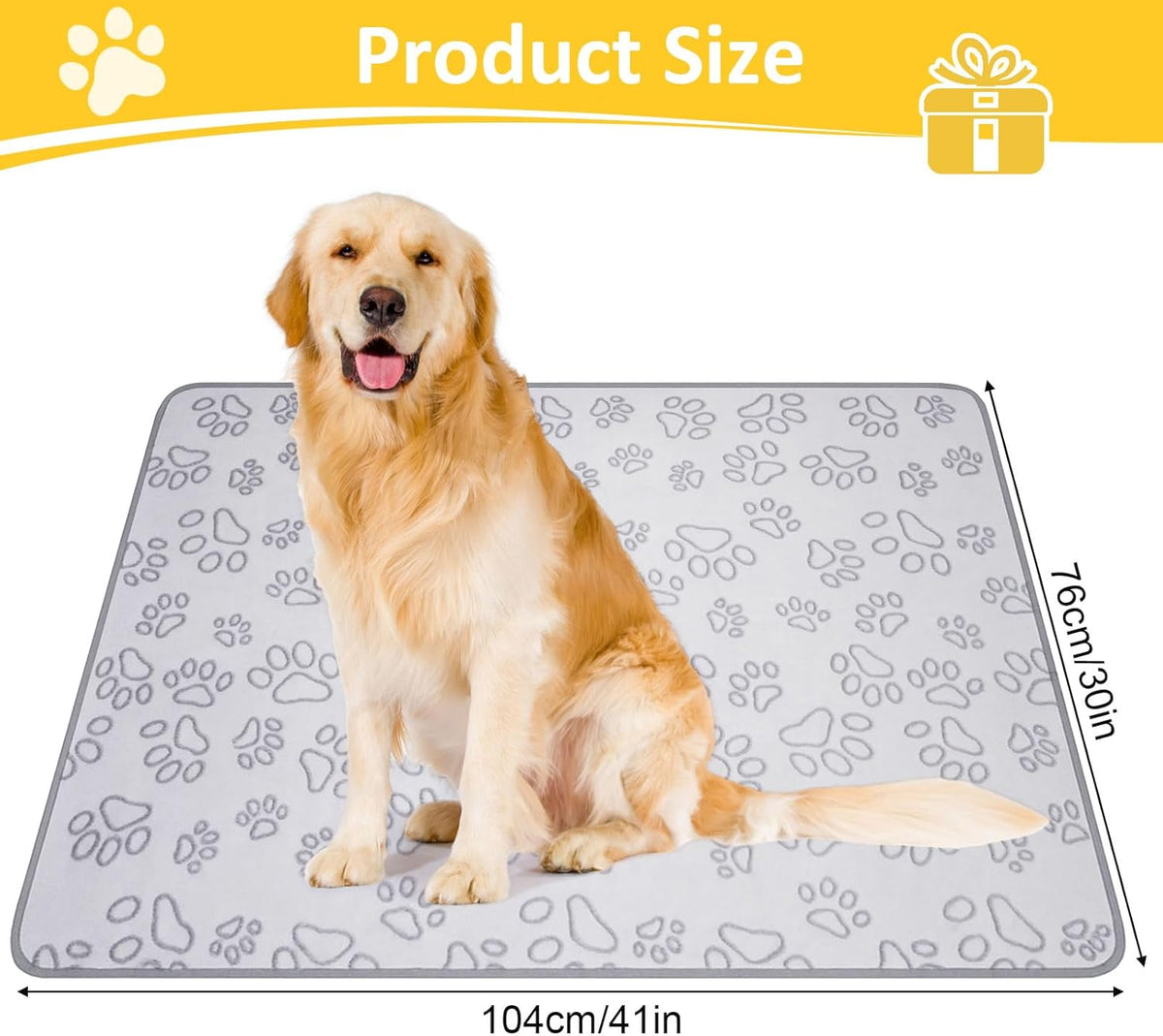 41" x 30" Dog Blankets for Medium Dogs, Cat, Premium Soft Dog Blankets
