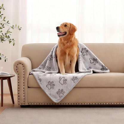 41" x 30" Dog Blankets for Medium Dogs, Cat, Premium Soft Dog Blankets