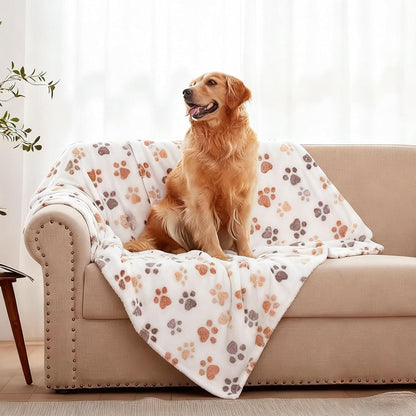 41" x 30" Dog Blankets for Medium Dogs, Cat, Premium Soft Dog Blankets
