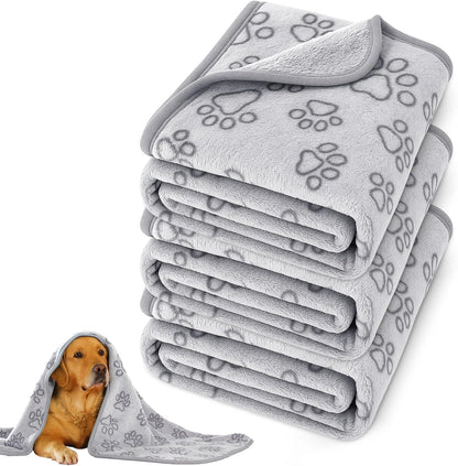 41" x 30" Dog Blankets for Medium Dogs, Cat, Premium Soft Dog Blankets