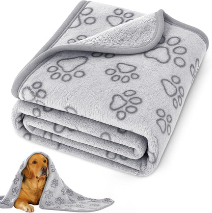 41" x 30" Dog Blankets for Medium Dogs, Cat, Premium Soft Dog Blankets