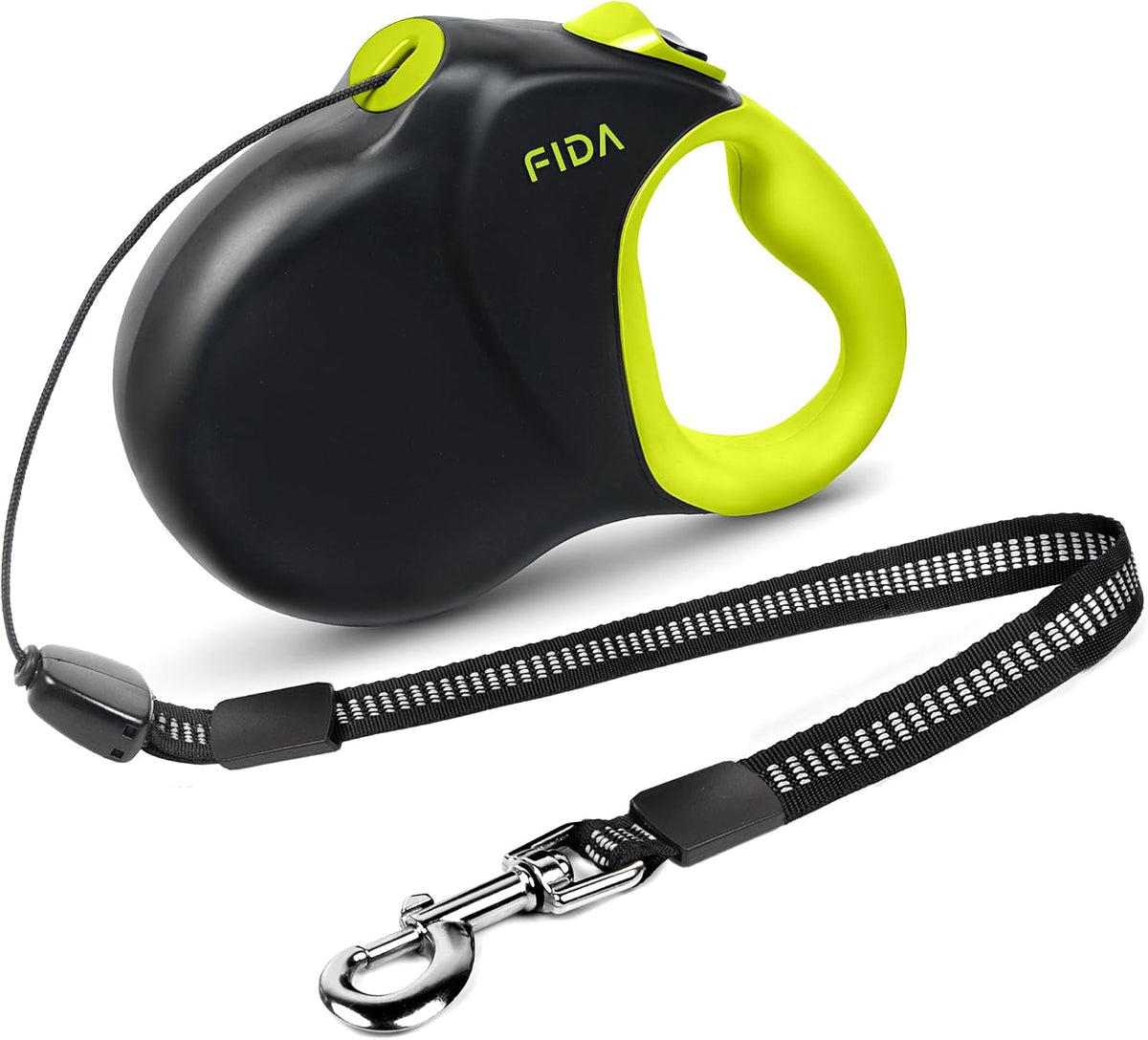 Upgraded Retractable Dog Leash, 30ft, Heavy Duty, Black