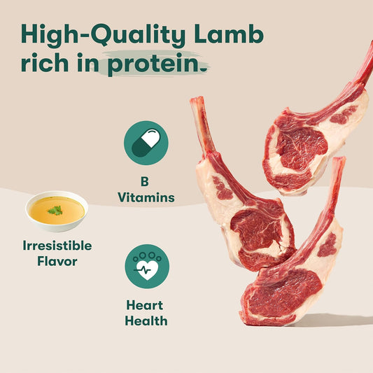 Grain Free Dry Dog Food - Real Lamb, Sweet Potato & Carrot, 4lb