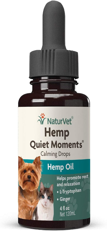 Quiet Moments Calming Plus Hemp Dog Supplement - 180 Soft Chews