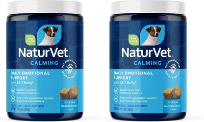 Quiet Moments Calming Plus Hemp Dog Supplement - 180 Soft Chews