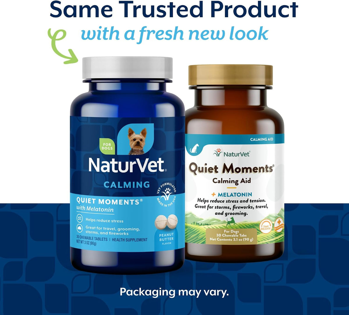 Quiet Moments Calming Plus Hemp Dog Supplement - 180 Soft Chews