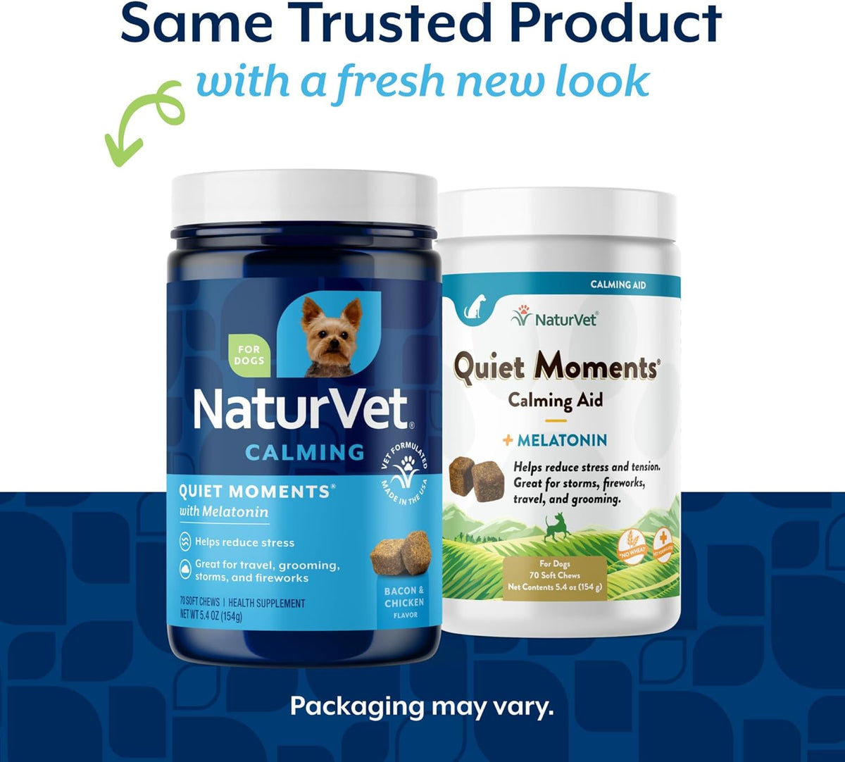 Quiet Moments Calming Plus Hemp Dog Supplement - 180 Soft Chews