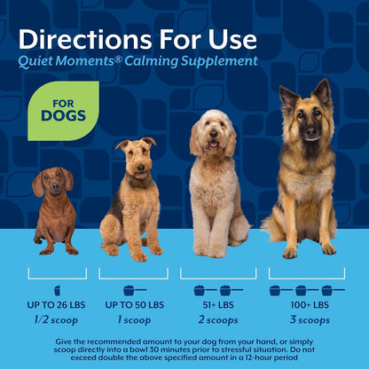 Quiet Moments Calming Plus Hemp Dog Supplement - 180 Soft Chews