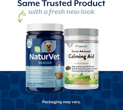 Quiet Moments Calming Plus Hemp Dog Supplement - 180 Soft Chews