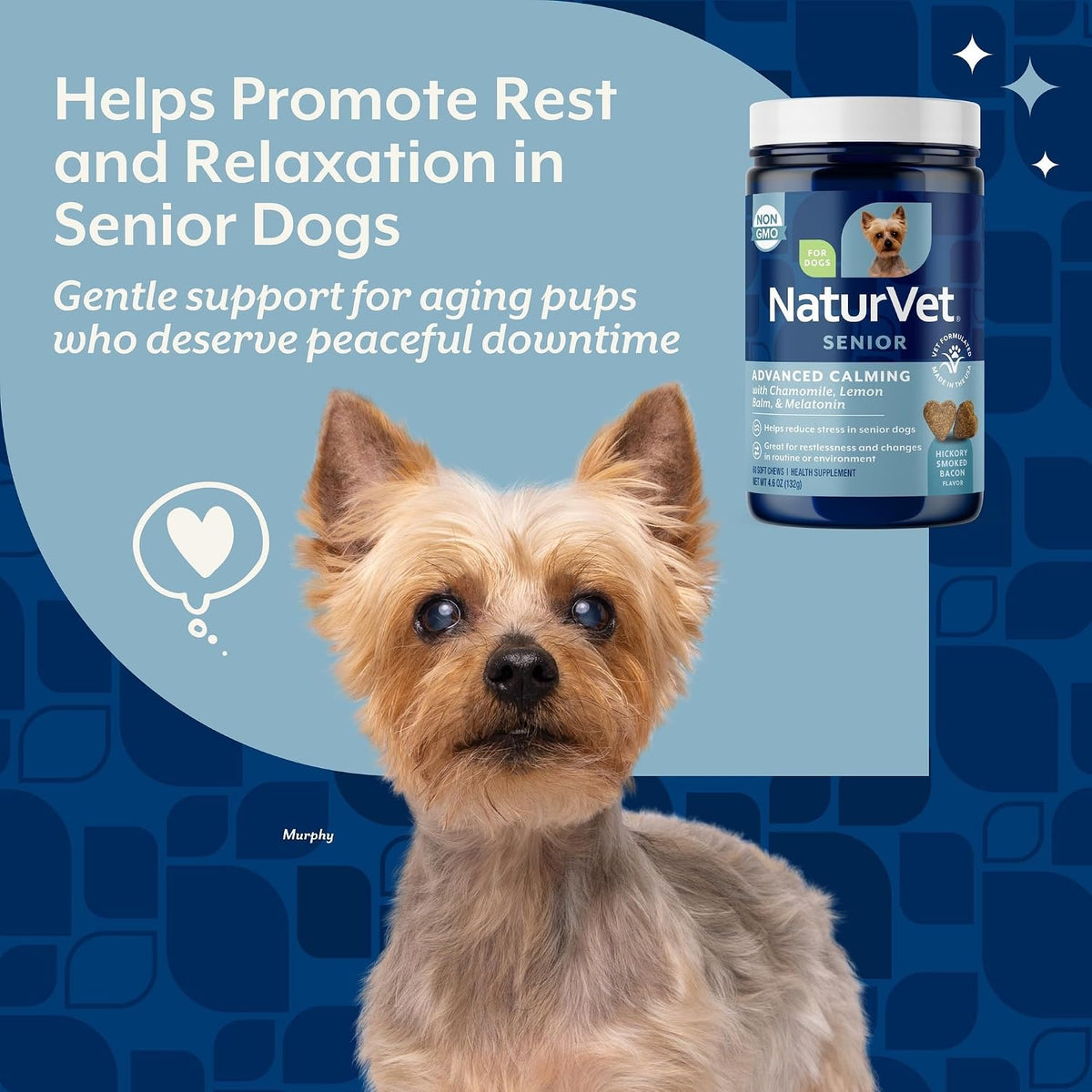Quiet Moments Calming Plus Hemp Dog Supplement - 180 Soft Chews