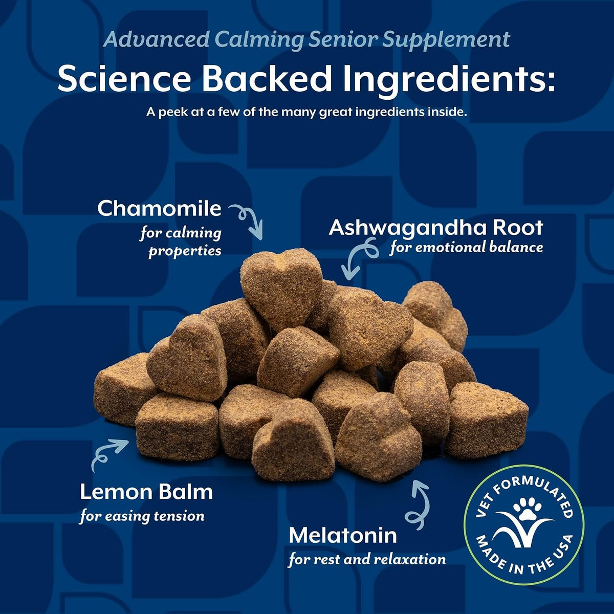 Quiet Moments Calming Plus Hemp Dog Supplement - 180 Soft Chews