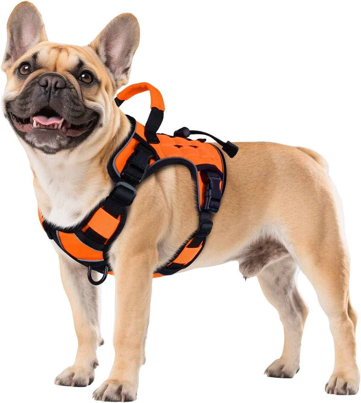Tactical Dog Harness for Large Dogs,No Pull Heavy Duty Dog Harness