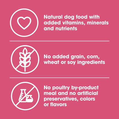 Grain Free Dry Dog Food, Salmon, Sweet Potato & Pumpkin Recipe, 12 lb. Bag
