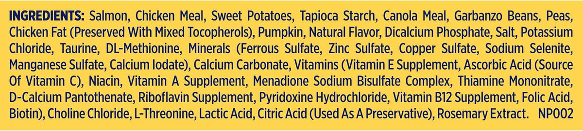 Grain Free Dry Dog Food, Salmon, Sweet Potato & Pumpkin Recipe, 12 lb. Bag