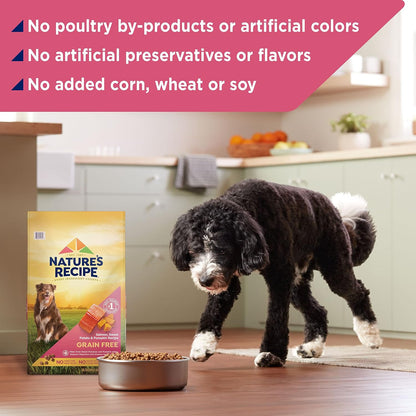 Grain Free Dry Dog Food, Salmon, Sweet Potato & Pumpkin Recipe, 12 lb. Bag