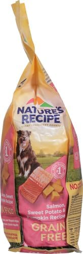 Grain Free Dry Dog Food, Salmon, Sweet Potato & Pumpkin Recipe, 12 lb. Bag