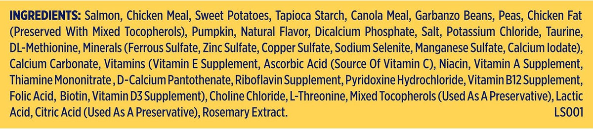 Grain Free Dry Dog Food, Salmon, Sweet Potato & Pumpkin Recipe, 12 lb. Bag