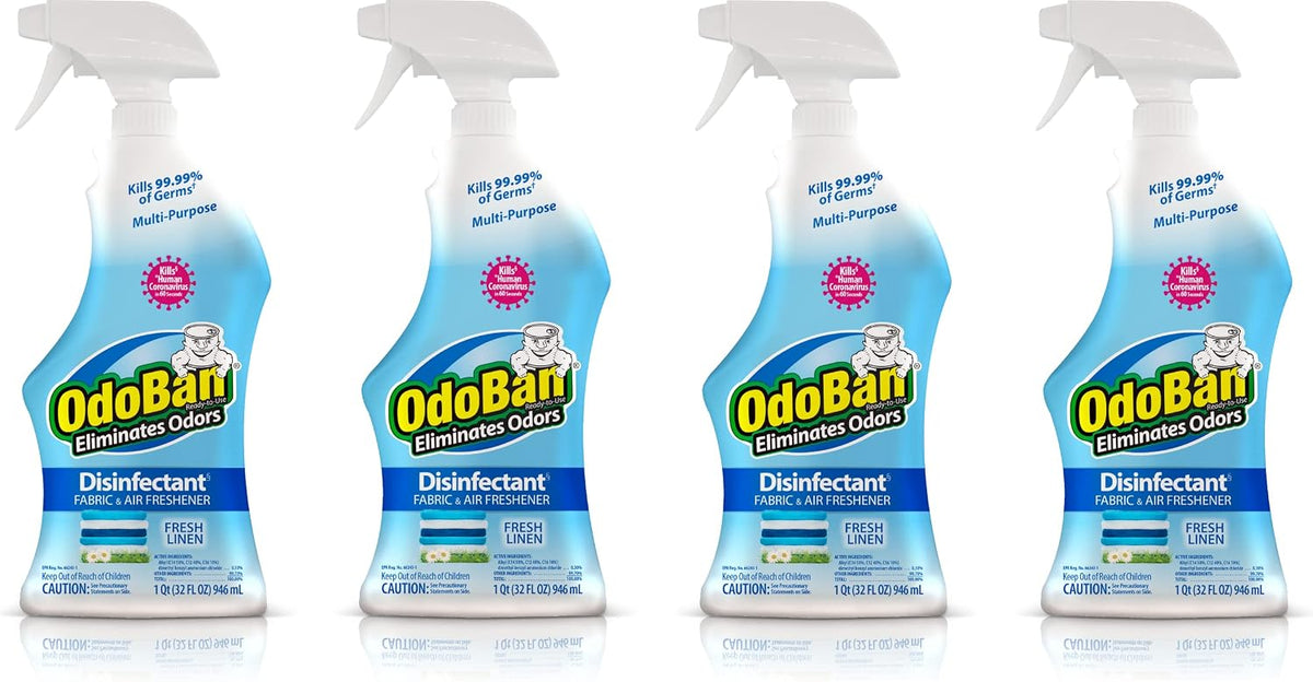 Ready-to-Use Disinfectant and Odor Eliminator, 32 Ounce Spray Bottle, Original Eucalyptus Scent