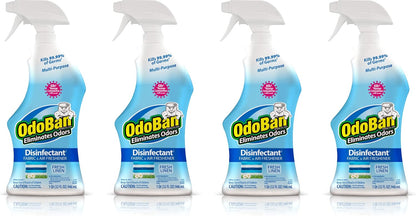 Ready-to-Use Disinfectant and Odor Eliminator, 32 Ounce Spray Bottle, Original Eucalyptus Scent