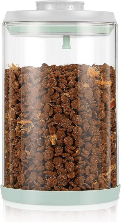 Dog-Cat Food Storage Container 40 lb, Large Stainless Steel Bin