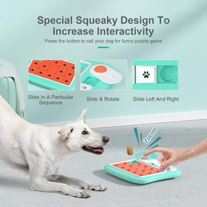 Interactive Dog Treat Puzzle Toys for IQ Training&Mental Stimulating