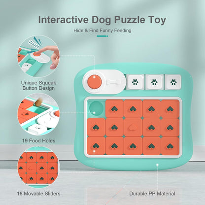 Interactive Dog Treat Puzzle Toys for IQ Training&Mental Stimulating
