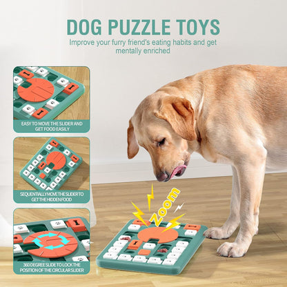 Interactive Dog Treat Puzzle Toys for IQ Training&Mental Stimulating