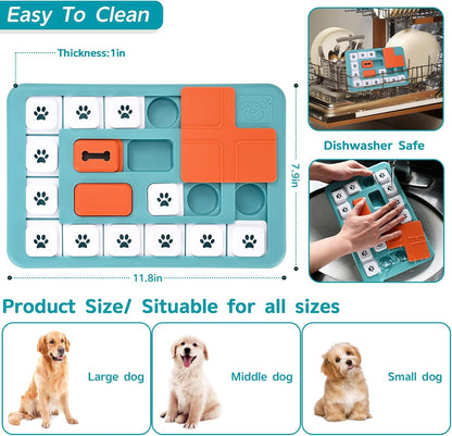 Interactive Dog Treat Puzzle Toys for IQ Training&Mental Stimulating
