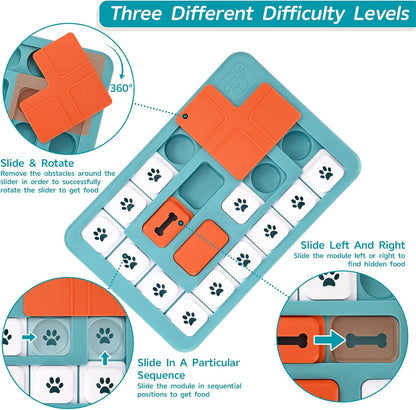 Interactive Dog Treat Puzzle Toys for IQ Training&Mental Stimulating