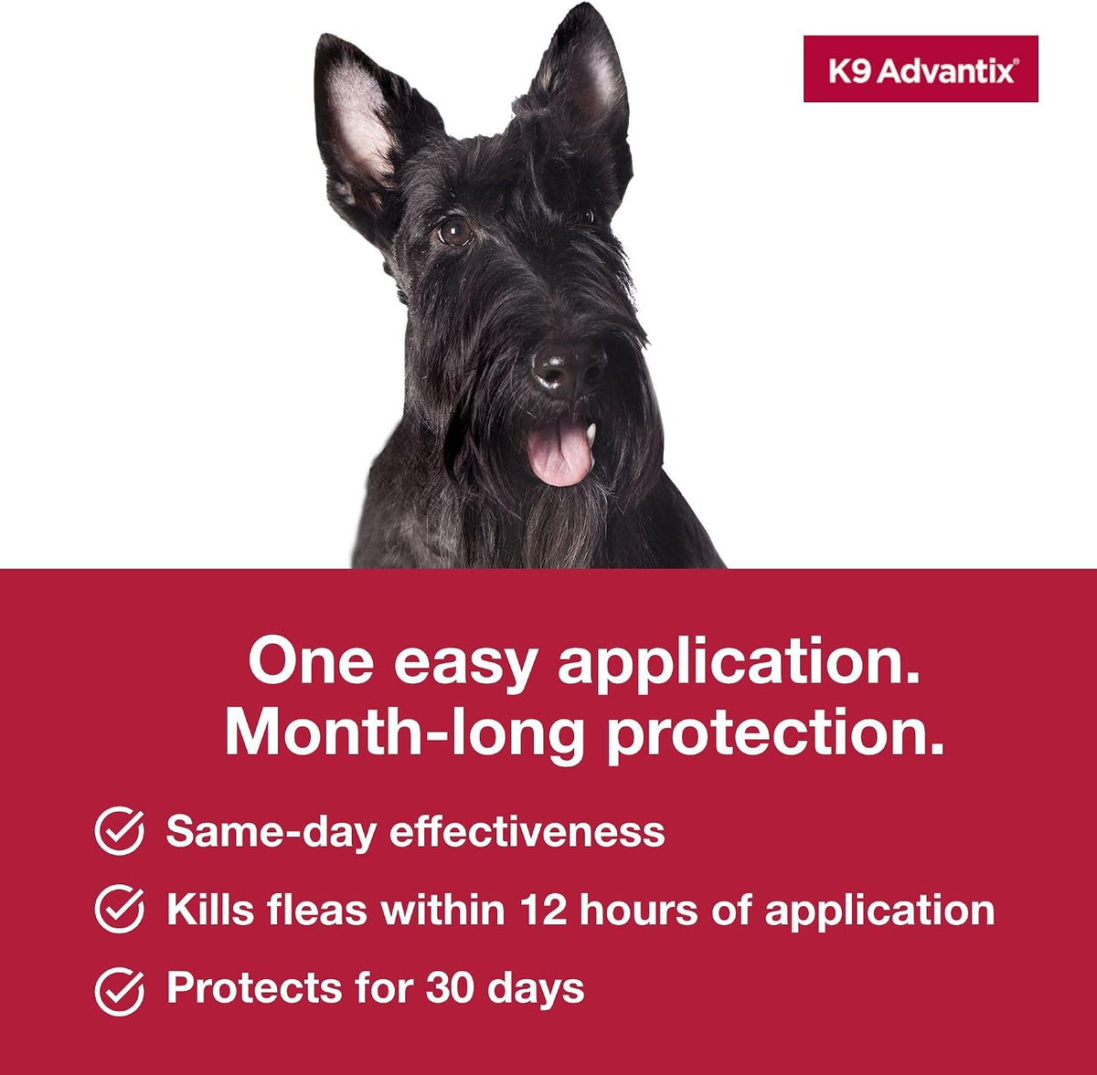Flea, Tick & Mosquito Prevention for Dogs 11-20 lbs. | Flea Drops for Medium Dogs | Apply Monthly | 2 Treatments