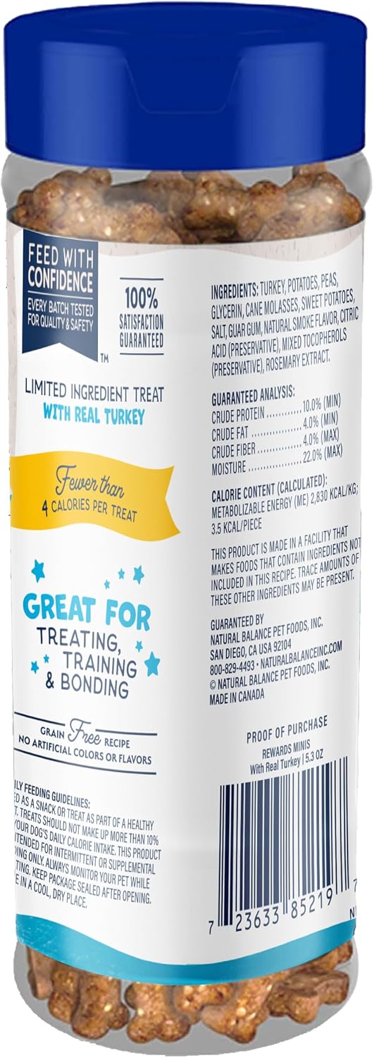 Rewards Minis, Training Treats for Dogs, Salmon, 5.3 oz