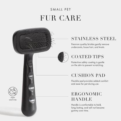 Slicker Brush for Pets-Grooming Brush with Coated Bristles