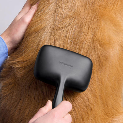 Slicker Brush for Pets-Grooming Brush with Coated Bristles
