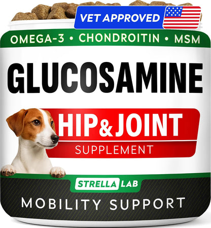 Advanced Glucosamine for Dogs, Chondroitin MSM Joint Supplement