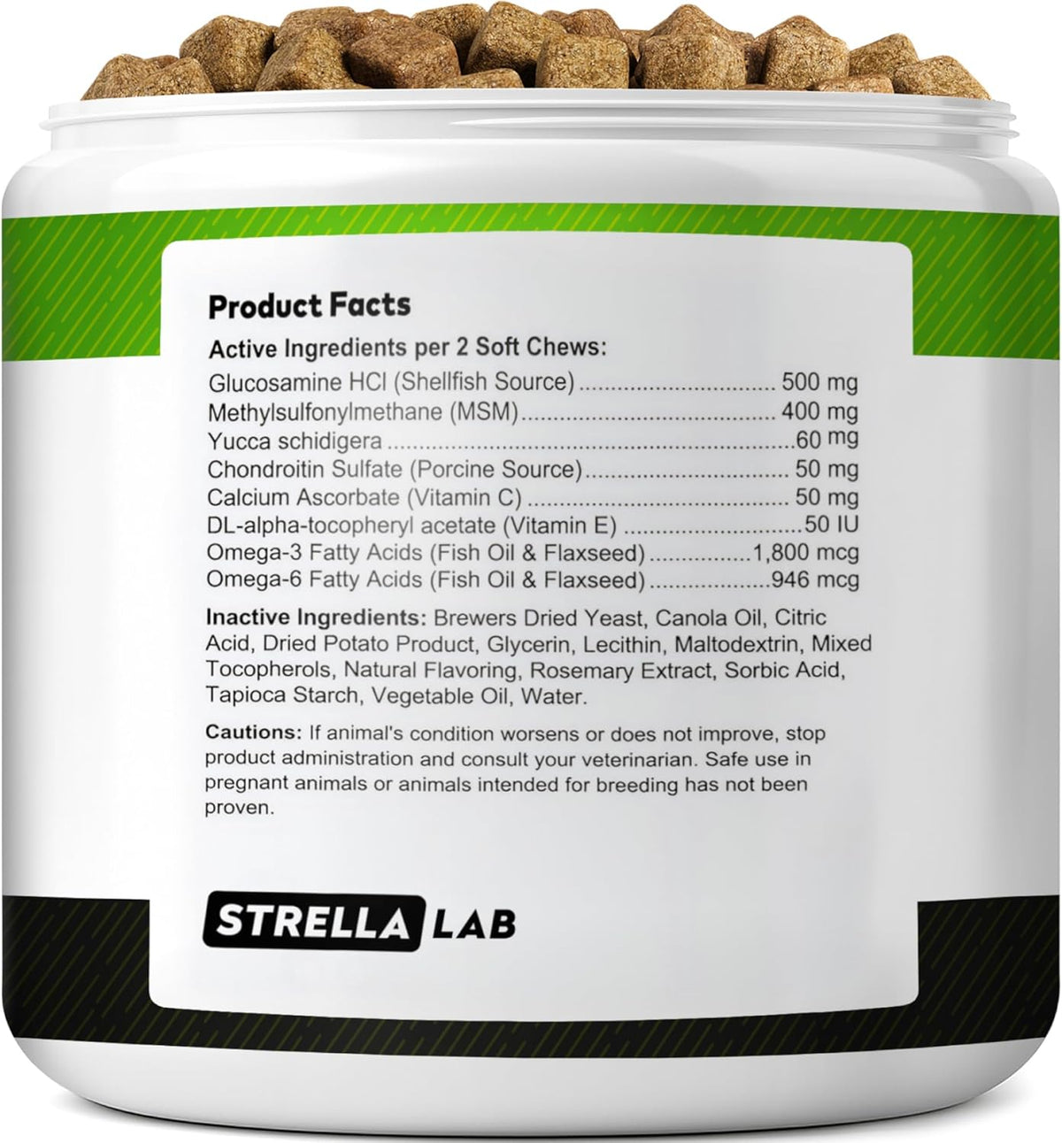 Advanced Glucosamine for Dogs, Chondroitin MSM Joint Supplement