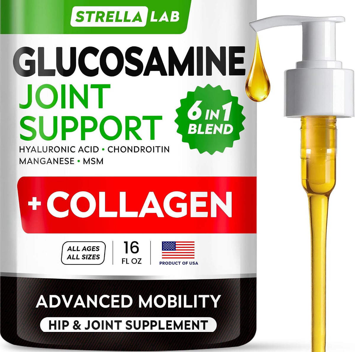 Advanced Glucosamine for Dogs, Chondroitin MSM Joint Supplement