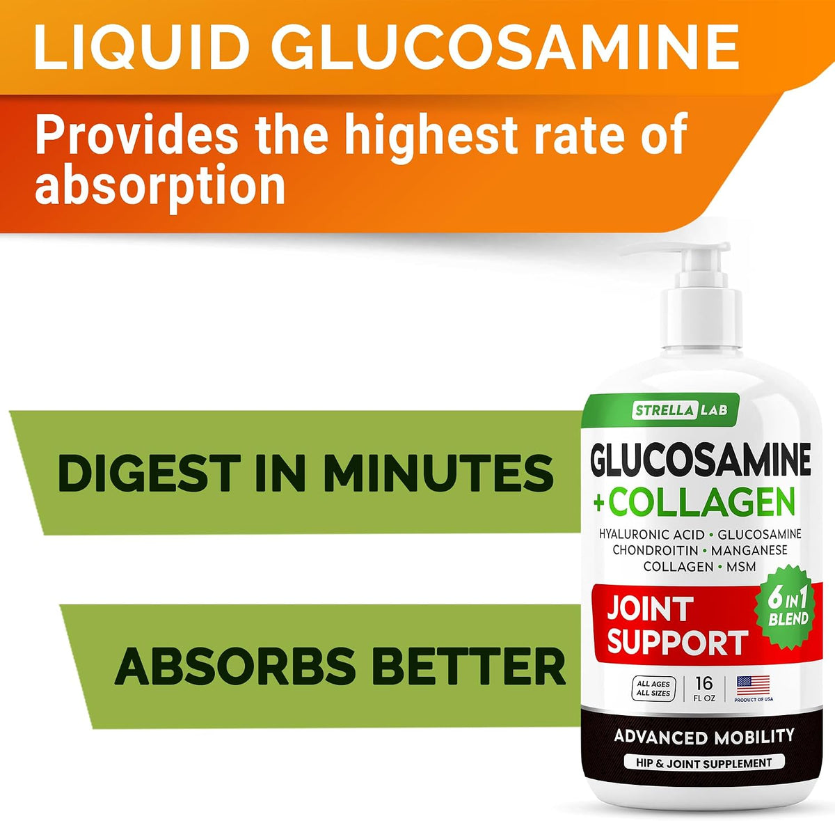 Advanced Glucosamine for Dogs, Chondroitin MSM Joint Supplement