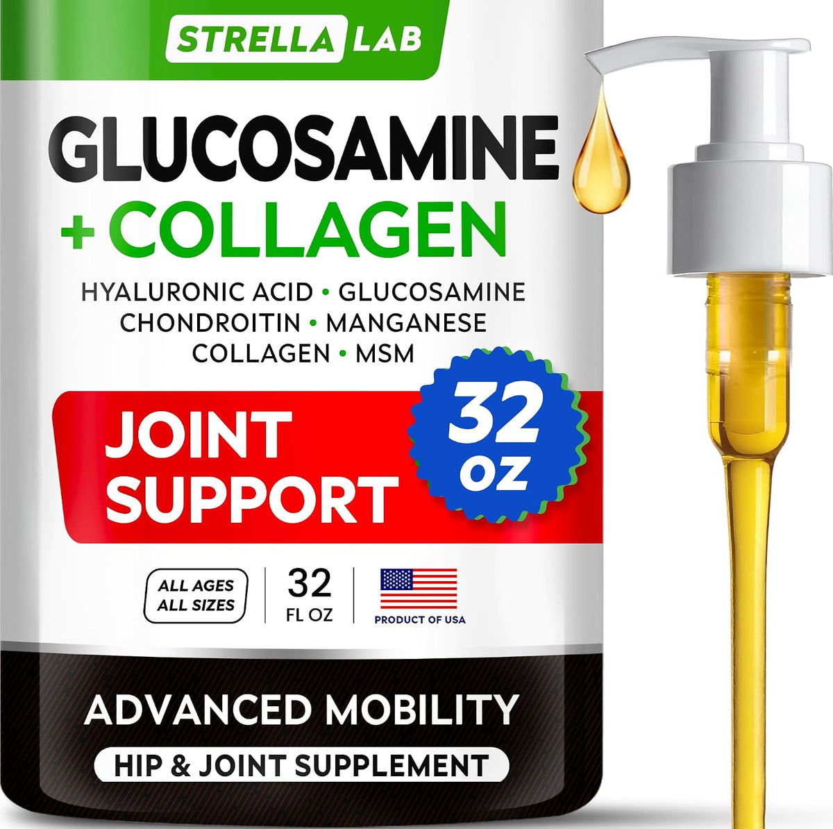 Advanced Glucosamine for Dogs, Chondroitin MSM Joint Supplement