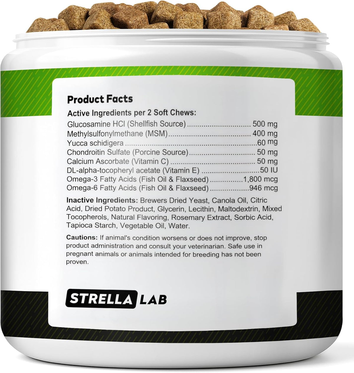 Advanced Glucosamine for Dogs, Chondroitin MSM Joint Supplement