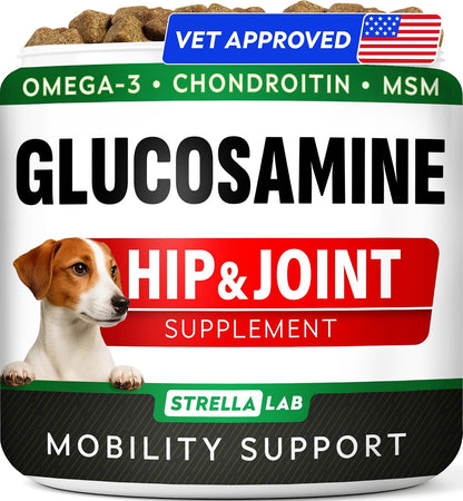 Advanced Glucosamine for Dogs, Chondroitin MSM Joint Supplement