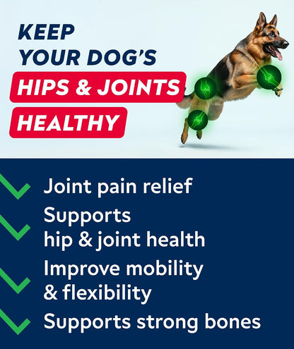 Advanced Glucosamine for Dogs, Chondroitin MSM Joint Supplement